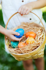 Fototapeta premium Colorful Easter eggs