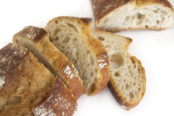 bread baked in a traditional oven