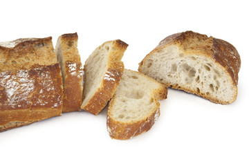 bread baked in a traditional oven