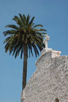 Iglesia de la cocha y Palmera