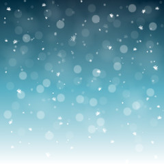 new year background with snowflake