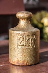 Brass weight