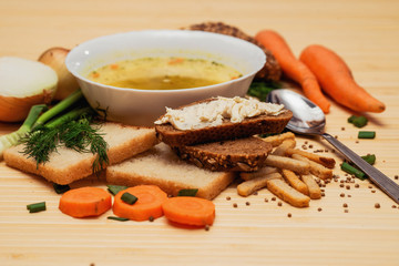 chicken broth