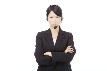 怒るオペレーター