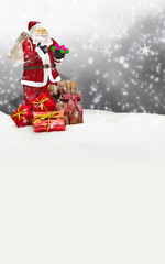 santa claus - merry christmas weihnachtsmann nikolaus