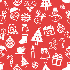 christmas seamless pattern