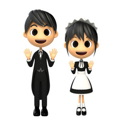 メイドさんと執事