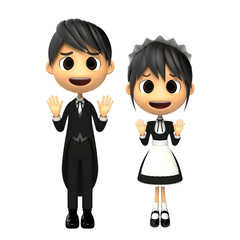 メイドさんと執事