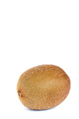 Kiwifruit on White Bakcground