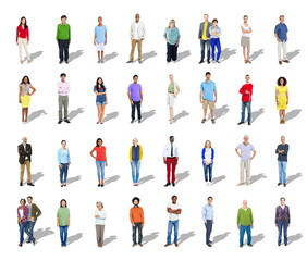 Obraz premium Diversity Ethnicity Variation Togetherness Unity Concept
