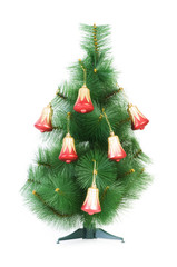 Christmas decoration isolated on the white