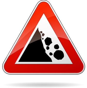 Rockfall Sign