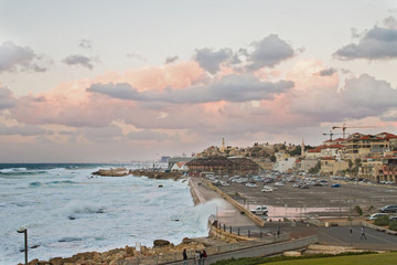 Jaffa port.
