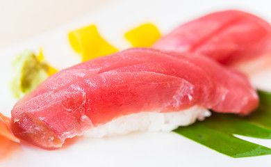 Tuna sushi