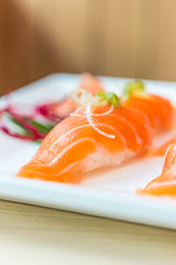 Salmon sushi