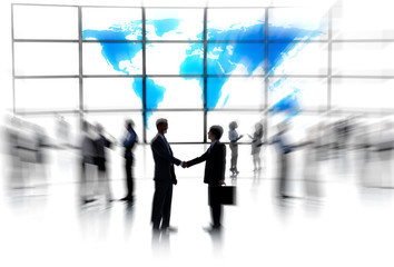 Business People Meeting Seminar Corporate Office Concept