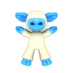 ヒツジのマスコット