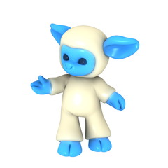 ヒツジのマスコット