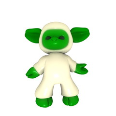 ヒツジのマスコット