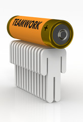 espeht and energy of people working together