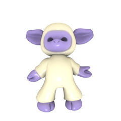 ヒツジのマスコット