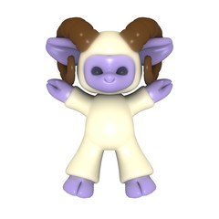 ヒツジのマスコット