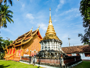 Fototapeta premium Wat lampangluang lampang province Thailand