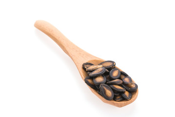 watermelon seed isolated on white background