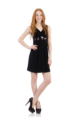 Fototapeta premium Woman in fashion clothing concept