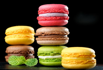 Original Paris Macaroons, delicious French pastries