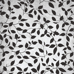 Abstract elegance seamless with leaf pattern - 73652761