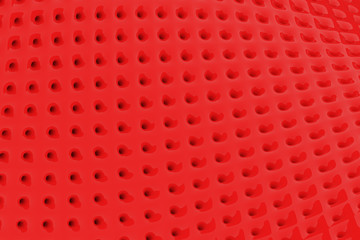 Abstract bend shiny metal background