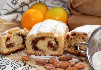Traditional Christmas Stollen