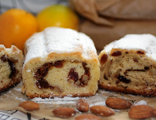 Traditional Christmas Stollen