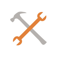 Crossed tools
