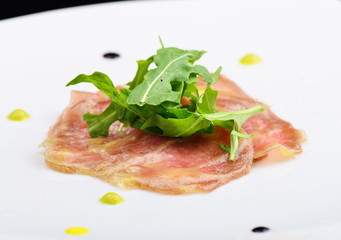 Beef carpaccio / Fine dining