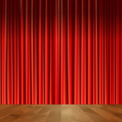 Theater curtains background