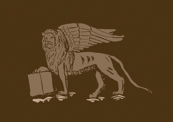 Vintage Saint Mark Lion,Venice