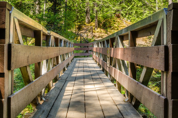Wooden Footbridge