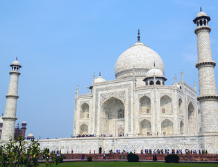 Taj Mahal side view, Agra, India