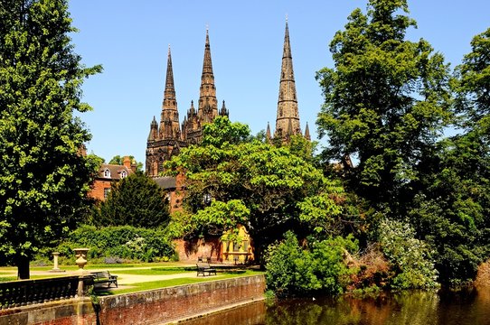 Lichfield Cathedral &copy; Arena Photo UK