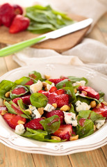 Spinach salad.