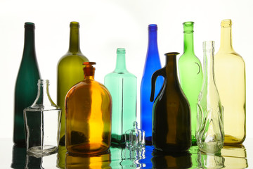 colorful bottles