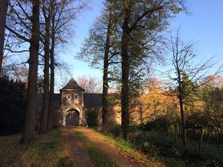 Obraz premium castle Wolfrath in Limburg, The Netherlands