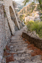 Fototapeta na wymiar Ancient staircase