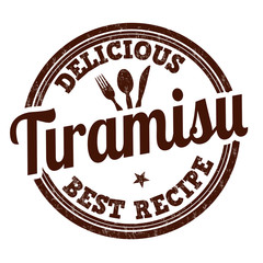 Tiramisu stamp