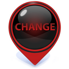 Change pointer icon on white background