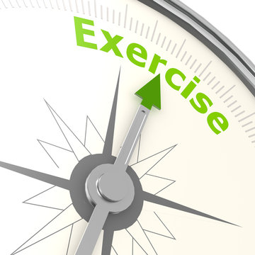 Exercise compass