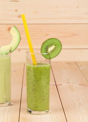 tasty kiwi juice