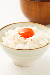 黄身の正油漬けご飯